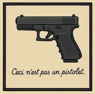 Ceci n'est pas un pistolet