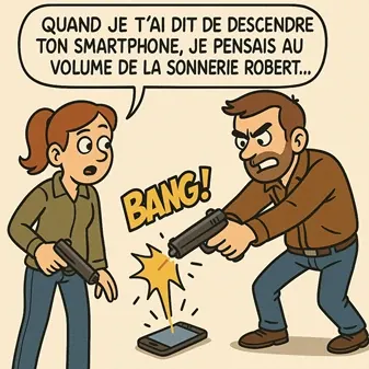 C'est la sonnerie qu'il fallait descendre