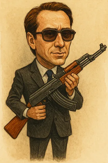 Caricature de Yuri Orlov